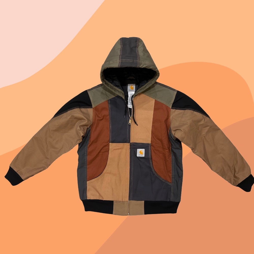 Reworked Carhartt Jacket - Multicolor - Redwood Ascent Edition